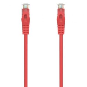 Cable de Red RJ45 AWG24 UTP Aisens A145-0562 Cat.6A/ LSZH/ 3m/ Rojo