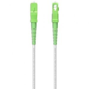 Bobina de Fibra Óptica G657A2 3.0 9/125 SMF Aisens A152-0618/ LSZH/ 120m/ Blanco