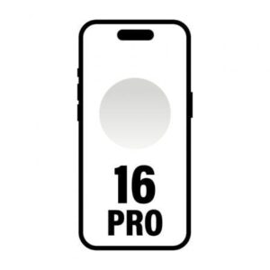 Smartphone Apple iPhone 16 Pro 512GB/ 6.3"/ 5G/ Titanio Blanco
