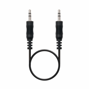 Cable Estéreo Nanocable 10.24.0101/ Jack 3.5 Macho - Jack 3.5 Macho/ 1.5m