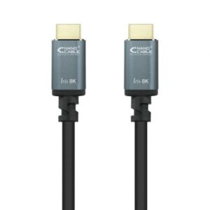 Cable HDMI 2.1 8K Nanocable 10.15.8001-L150/ HDMI Macho - HDMI Macho/ 1.5m/ Negro
