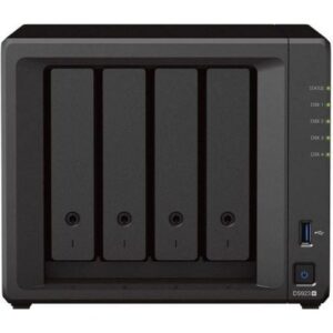 NAS Synology Diskstation DS923+/ 4 Bahías 3.5"- 2.5"/ 4GB DDR4/ Formato Torre